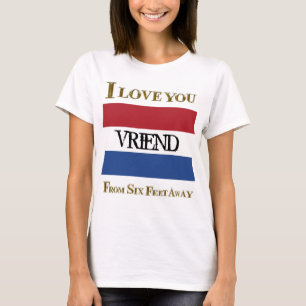 JAG KÄRLEK DU VRIENDE FRÅN SEX FODER BORT T SHIRT