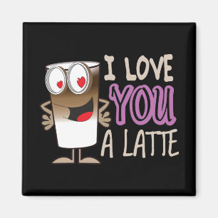 Jag Kärlek er en latte Magnet