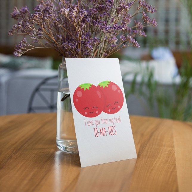 Jag Kärlek er från mitt huvud Tomater Inbjudningar (Skapare uppladdad)