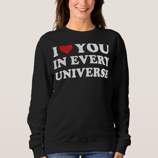Jag Kärlek er i alla universum 5 T Shirt (Framsida)