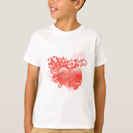 JAG KÄRLEK ER I RED HEART T SHIRT