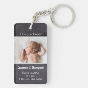 Jag kärlek er pappa Anpassningsbar baby Photo Namn