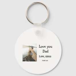 Jag kärlek er pappa fars dag elegant lägg till bil nyckelring