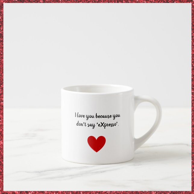 Jag Kärlek er specialitet Espressomugg (Bookmark my store! https://www.zazzle.com/store/capricepetit)