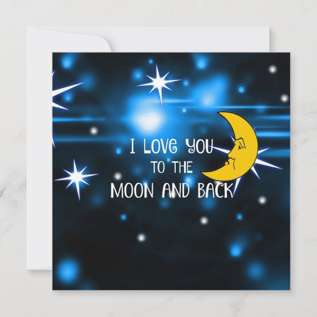 Jag Kärlek er till Måne och bak (Framsida)