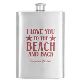 Jag Kärlek er till stranden och bak - Valentines d Fickplunta