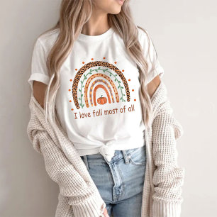 Jag Kärlek faller mest av alla tre - för kvinnor T Shirt