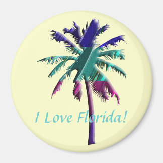 Jag Kärlek Florida! Magnet