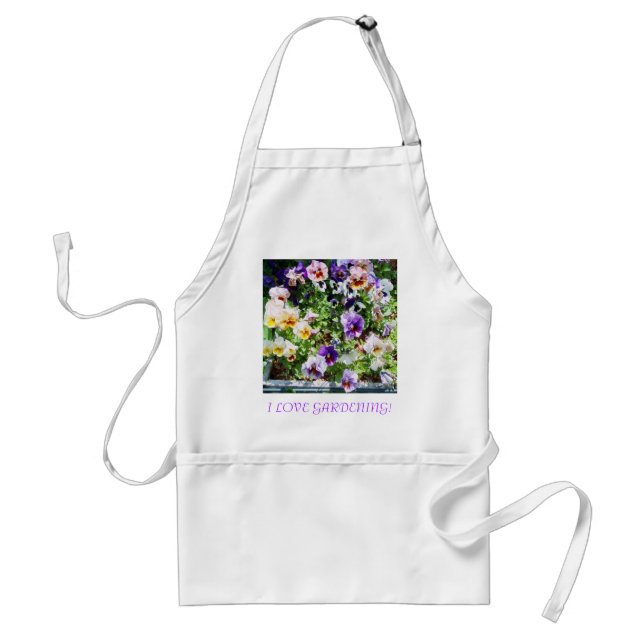 Jag KÄRLEK ! GARDEN APRON Förkläde (Framsidan)