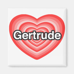 Jag kärlek Gertrude. Jag kärlek du Gertrude. Hj Magnet
