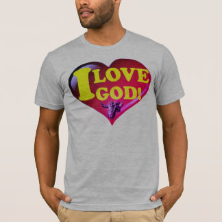 Jag Kärlek Gud! Tee Shirt