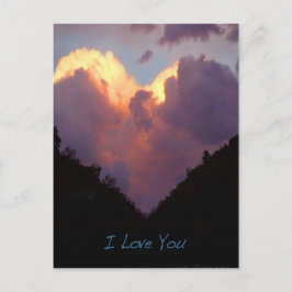 Jag Kärlek, Heart Cloud Vykort