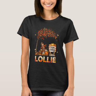 Jag Kärlek heter Lollie Farmer Höst löv Autu T Shirt