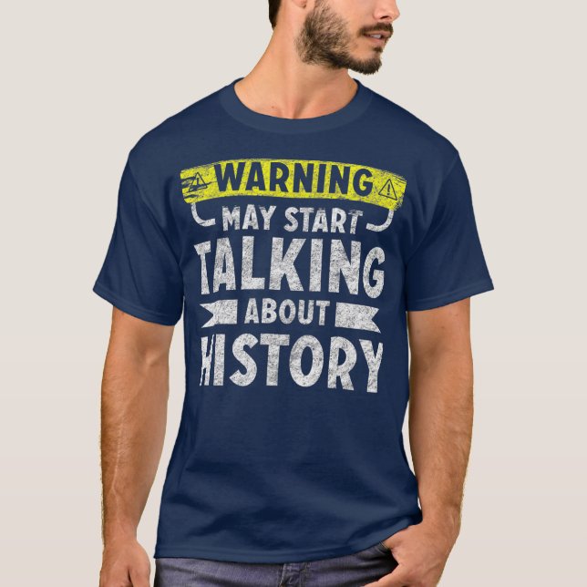 Jag kärlek Historiskskjorta älskare-gåva T Shirt (Framsida)