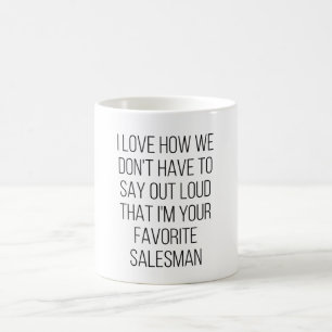 Jag Kärlek hur vi inte måste säga högt att jag är Kaffemugg