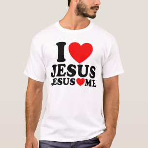 Jag Kärlek Jesus Jesus Kärlek Christian Faith Jesu T Shirt