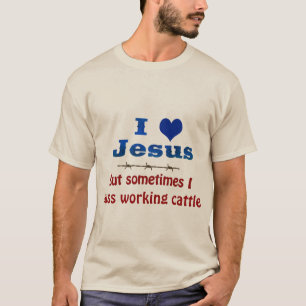 Jag Kärlek Jesus, men ibland.. Manar-Shirt T Shirt