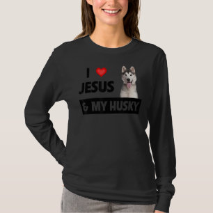 Jag Kärlek Jesus och min husbonde vid Mamma Pappa T Shirt