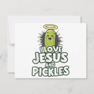 Jag Kärlek Jesus och Pickles Inbjudningar