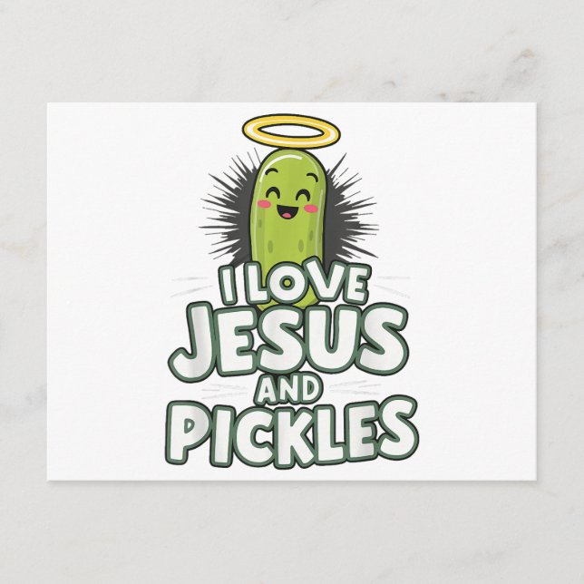 Jag Kärlek Jesus och Pickles Tilläggskort (Framsida)