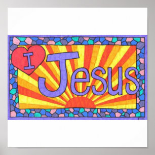 Jag Kärlek Jesus! Poster