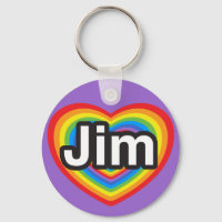 Jag kärlek Jim. Jag kärlekar dig Jim. Hjärta