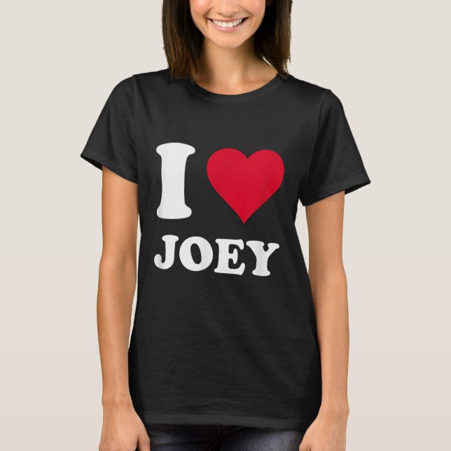 Jag Kärlek Joey T Shirt (Framsida)