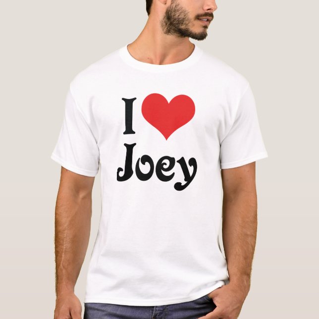 Jag Kärlek Joey Tee (Framsida)