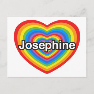 Jag kärlek Josephine. Jag kärlek du Josephine. Hjä Vykort