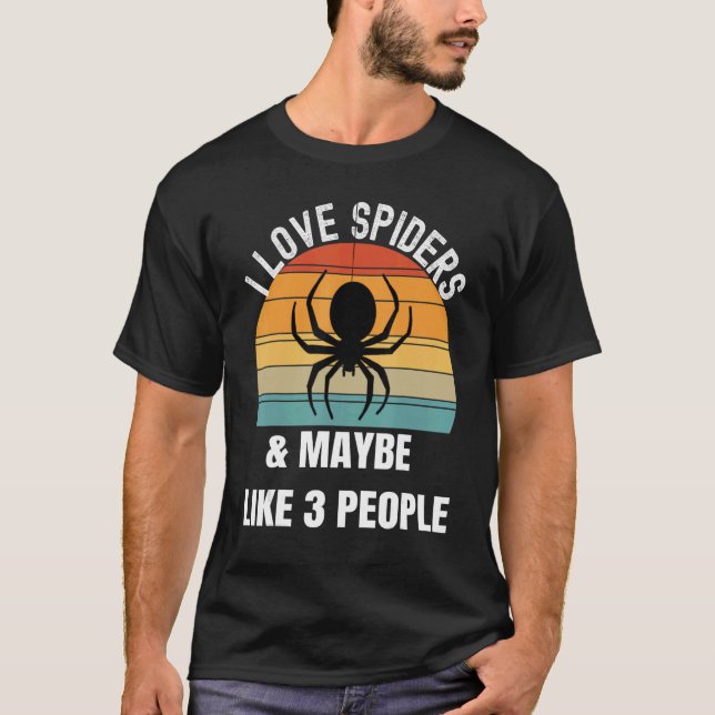 Jag kärlek kanske gillar 3 personer t shirt (Framsida)