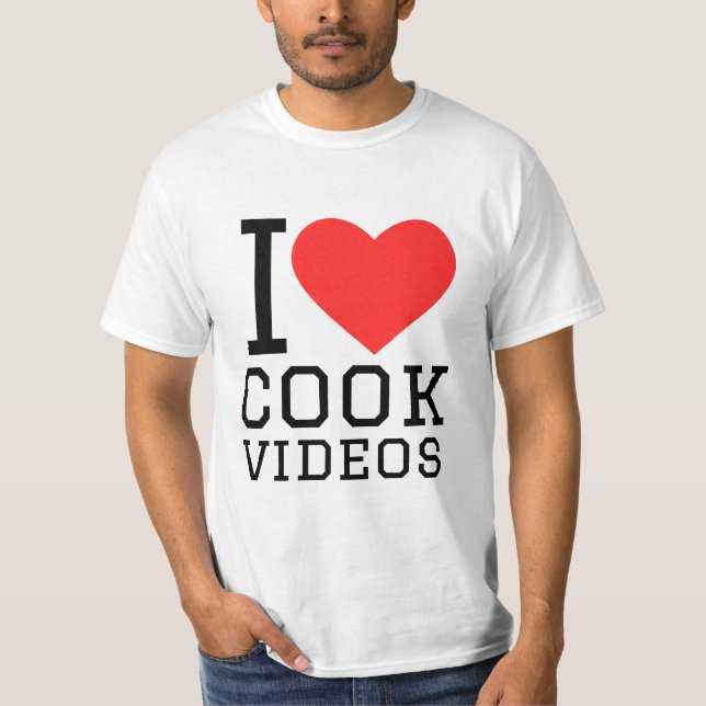 Jag kärlek lagar videoklipp t shirt (Framsida)