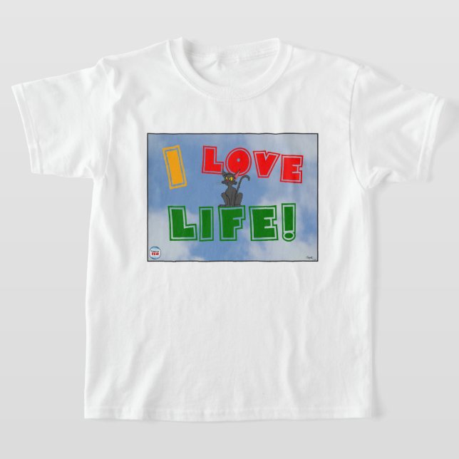 Jag Kärlek Life! T-Shirt (Laydown)