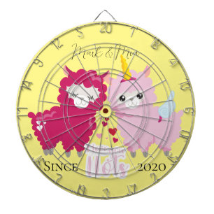 Jag Kärlek... Llama bad henne. Darttavla