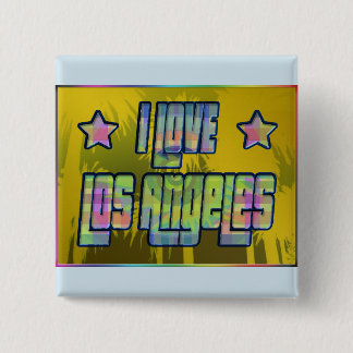 Jag KÄRLEK Los Angeles vackra skugga-knapp! Knapp