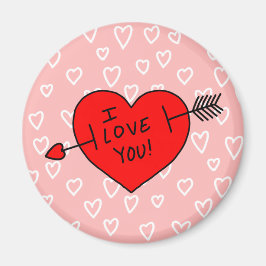 Jag kärlek! magnet