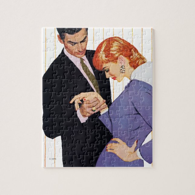 Jag Kärlek, Mamma 2 Pussel (Vertikal)