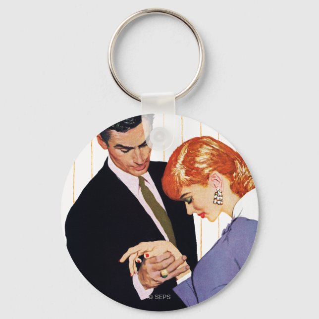 Jag Kärlek, Mamma Girl Nyckelring (Framsida)