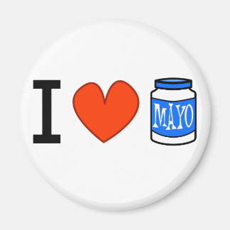 Jag Kärlek Mayo! Magnet