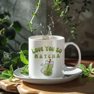 Jag Kärlek Me So Matcha Kaffemugg