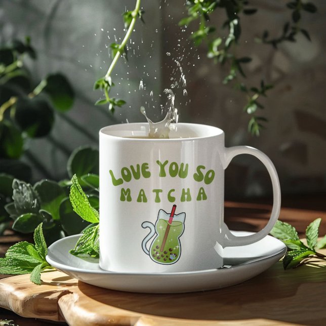 Jag Kärlek Me So Matcha Kaffemugg (Skapare uppladdad)