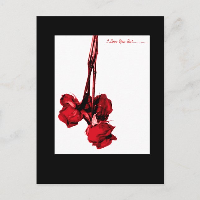 Jag Kärlek, men................................... Vykort (Framsida)