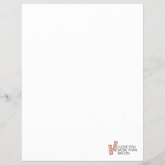 Jag Kärlek mer än Bacon Reklamblad (Framsidan)