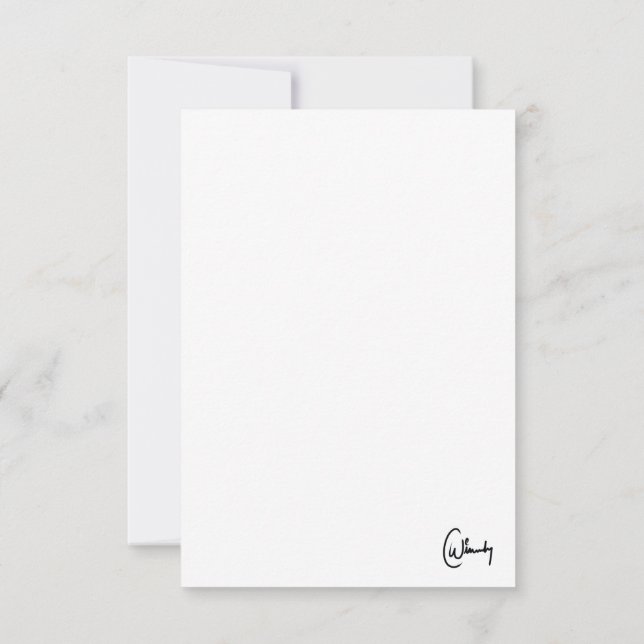 Jag kärlek mer än kaffe mugg tack kort (Baksida)