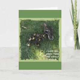 Jag kärlek mer än själva världskortet kort