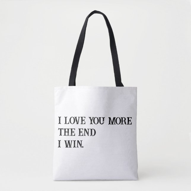 Jag Kärlek mer Tygkasse (Framsida)