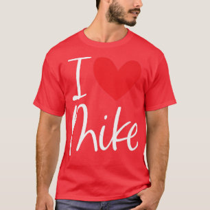 Jag Kärlek Mike Namn Personlig Boy Man BFF Heart M T Shirt
