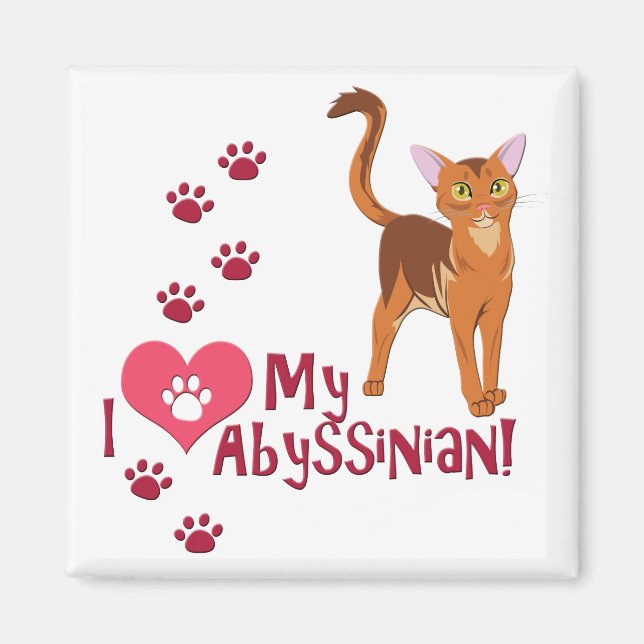 Jag Kärlek min arabiska! Magnet (Framsidan)
