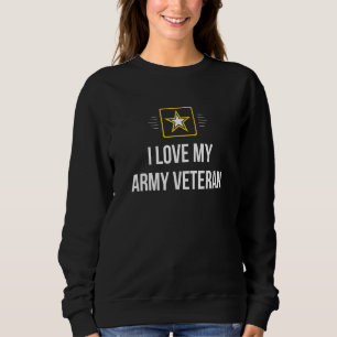 Jag Kärlek min arméveteran - T Shirt
