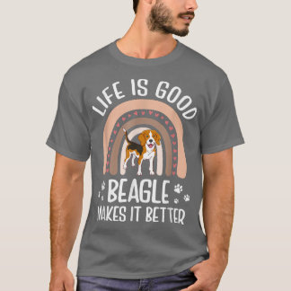 Jag Kärlek min Beagle Cute Best Beagle Mamma någon T Shirt