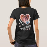Jag kärlek min Boykompis front och baksida söt T Shirt<br><div class="desc">I kärlek,  min Boykompis front och bak-söta doodles-hjärtan T-Shirt</div>